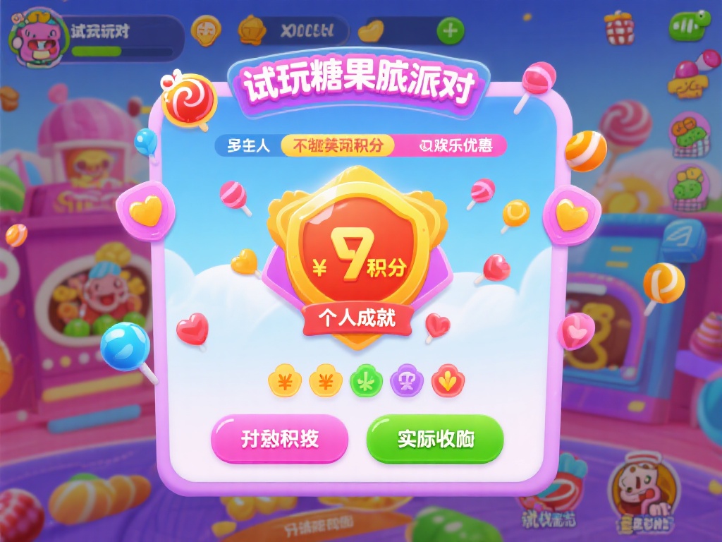 畅玩糖果派对试玩，轻松体验5万积分热潮，开启欢乐之旅