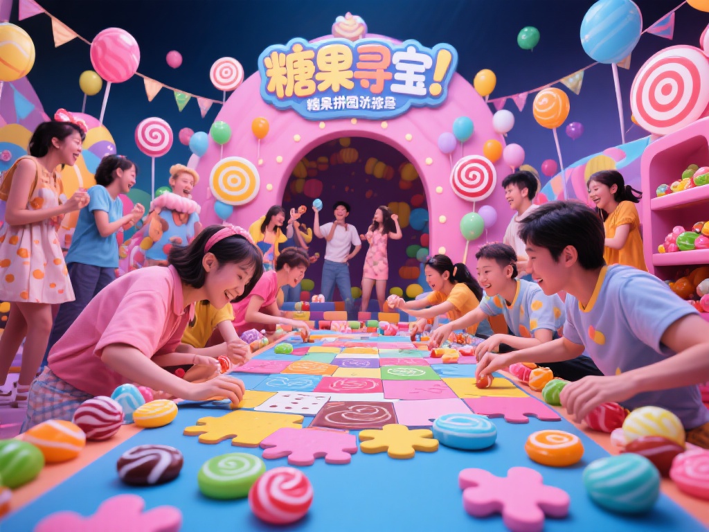 除了糖果，徒有虚名的派对是无法获得大众的青睐的。动