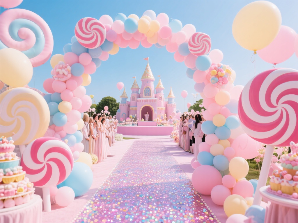 童话般的甜蜜梦境：沉浸糖果天堂的奇幻派对盛宴