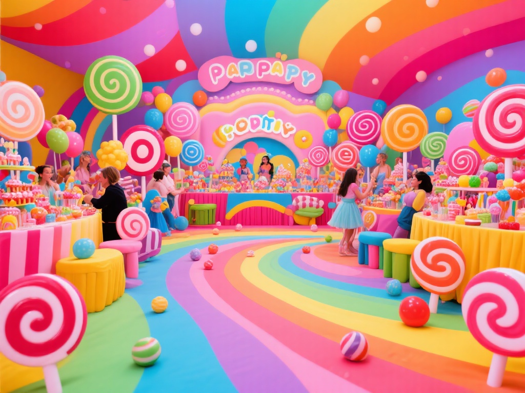 探秘糖果派对的缤纷世界，体验甜蜜冒险之旅