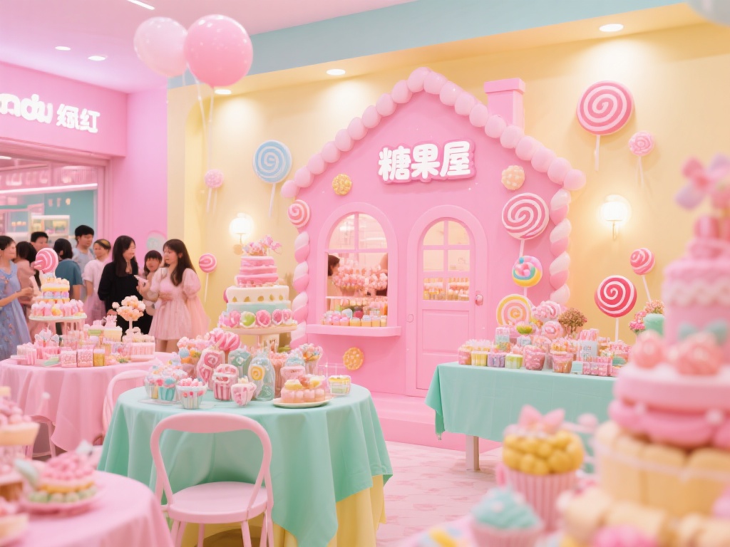 糖果派对欢乐时光：踏入甜蜜诱人糖果世界