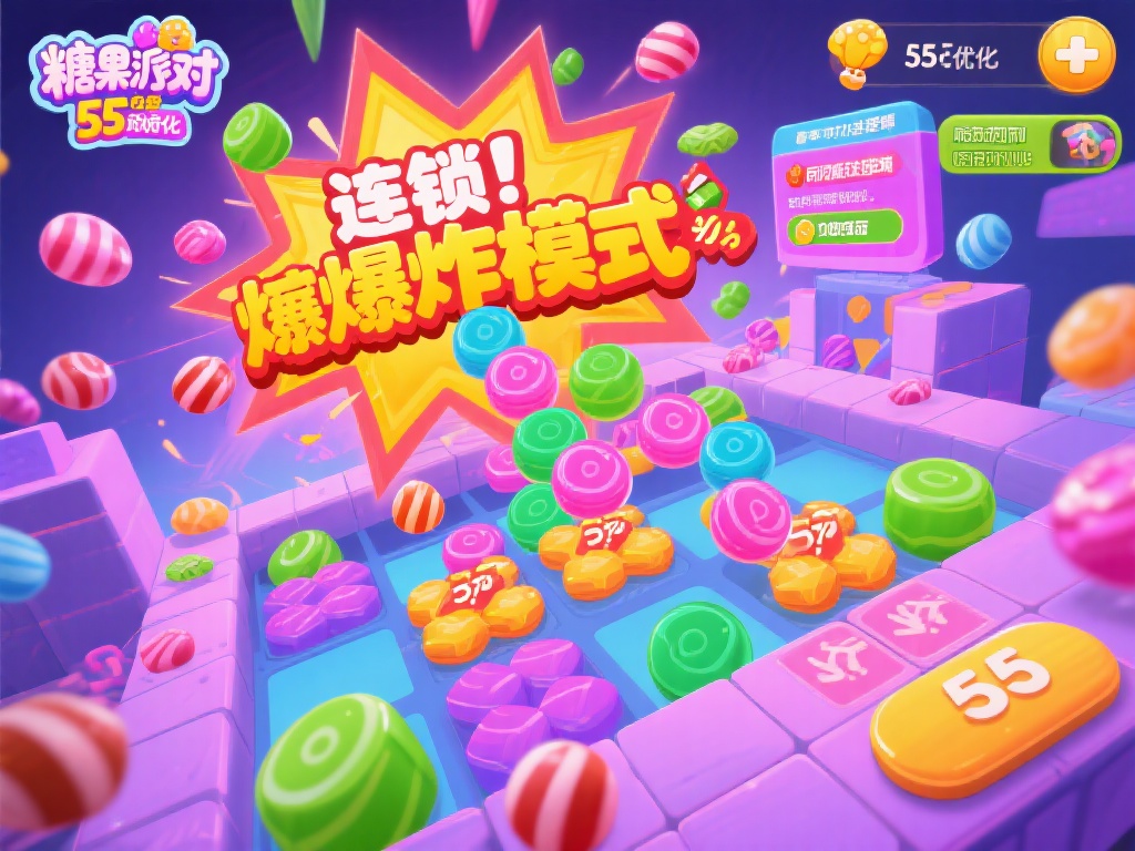 糖果派对55：甜蜜狂欢全新体验，感受极致甜蜜之旅