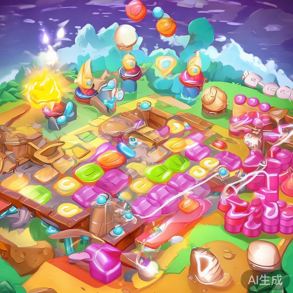 糖果派对：趣味机关塔防策略大作战，开启甜蜜冒险新时代