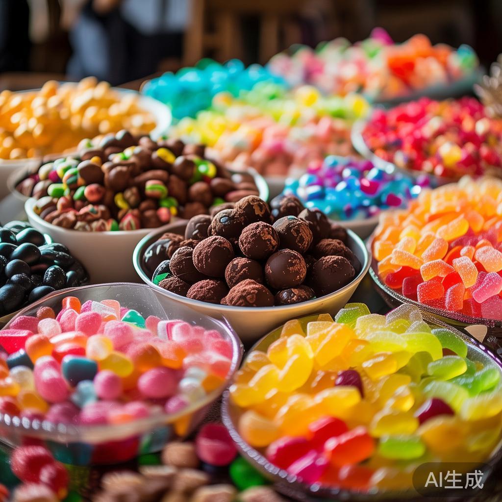 糖果派对中各种甜蜜美味的糖果精选分享与精彩瞬间