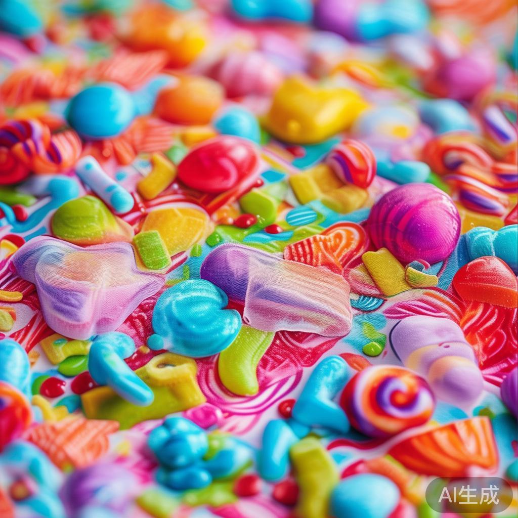 糖果派对印花设计与潮流搭配指南：打造甜美时尚的完美造型