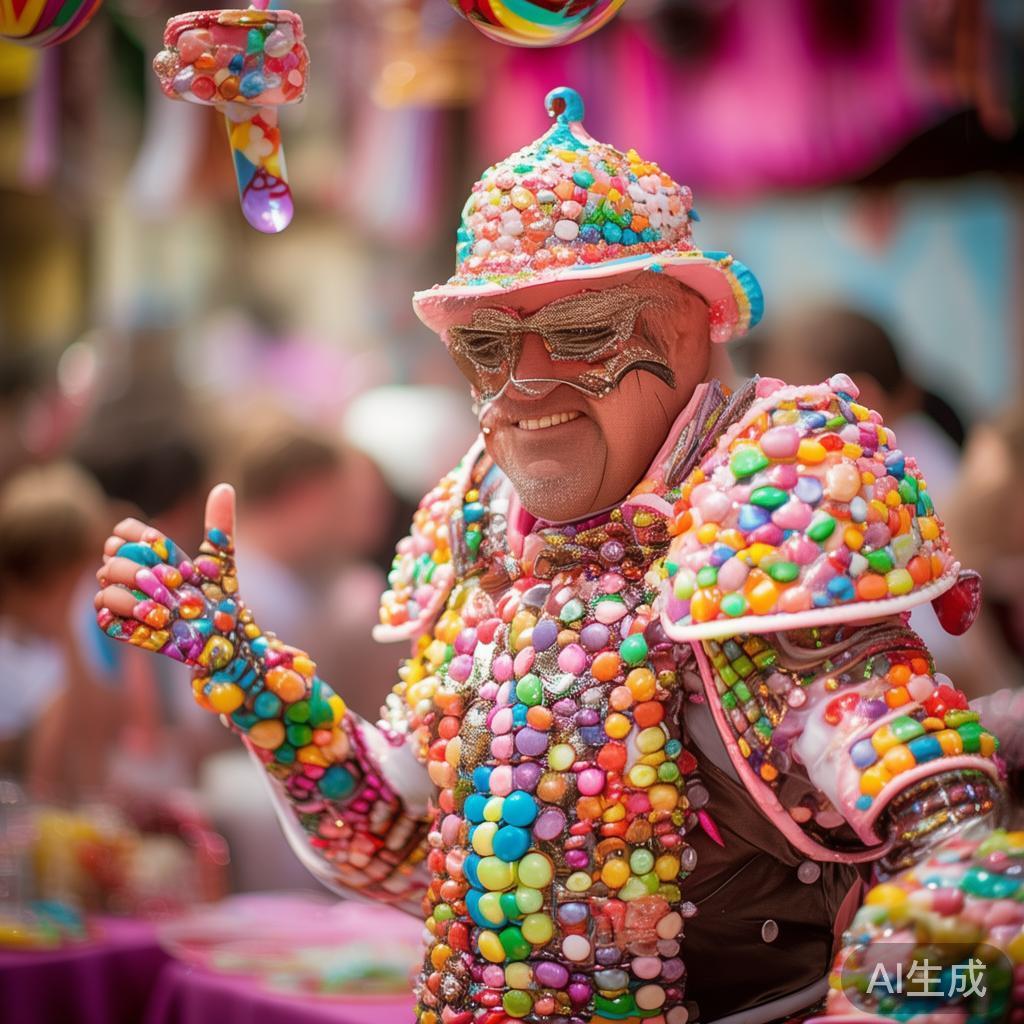 糖果派对中的传奇人物——糖果老王的精彩经历与辉煌传奇