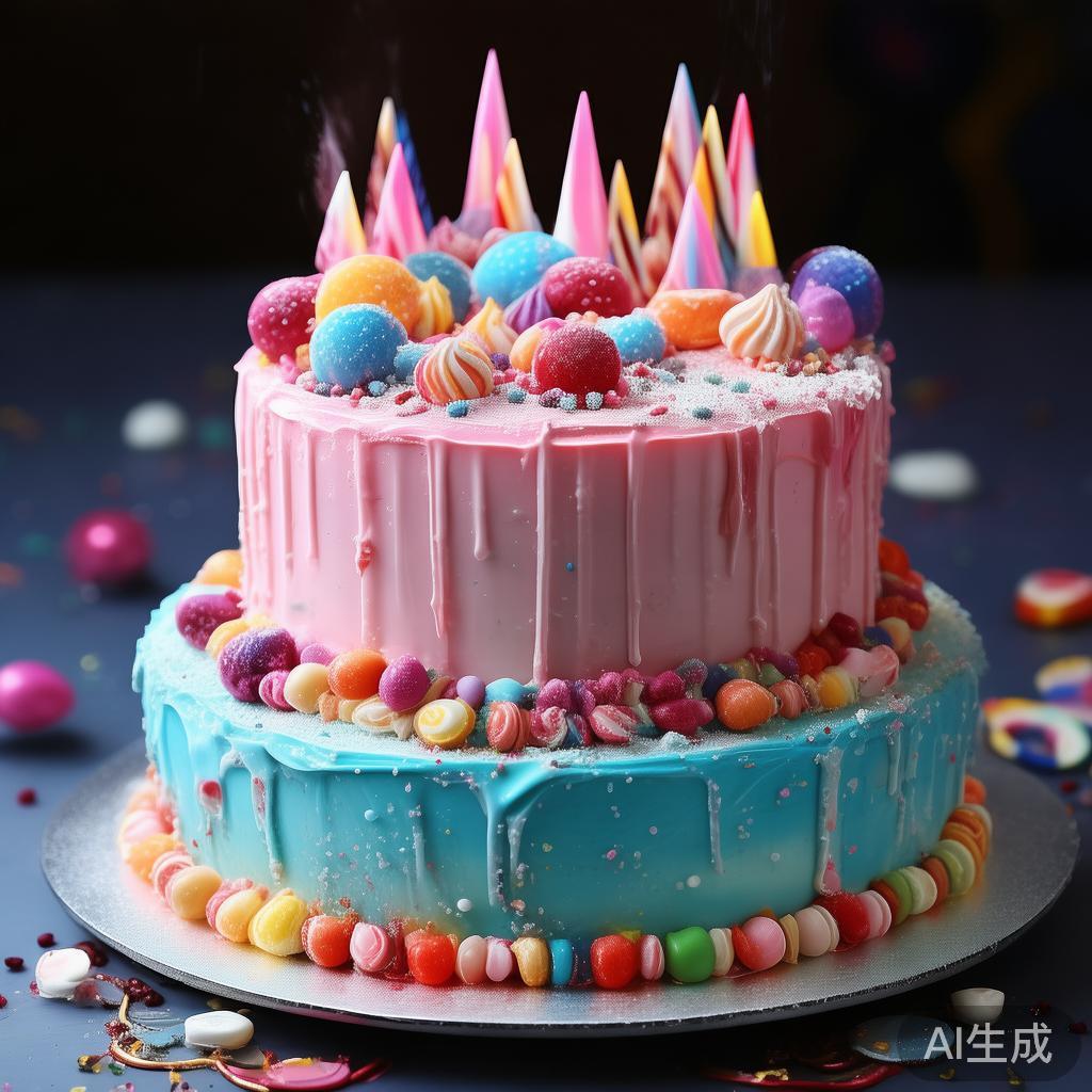 糖果派对蛋糕拍照技巧与创意分享：打造甜美摄影的完美指南