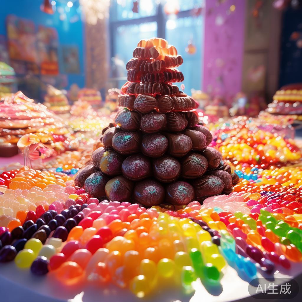 当然，一场糖果派对最重要的当然是美味的糖果盛宴。从