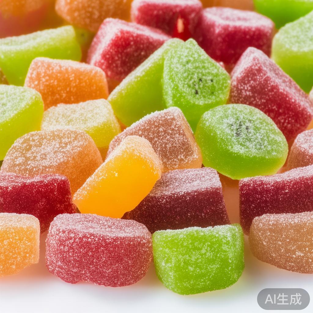 创意十足的绿色派对糖果精选大集合——为你的派对增添无限惊喜 有机水果糖
采用品质优良的有机水果,制成酸甜可口