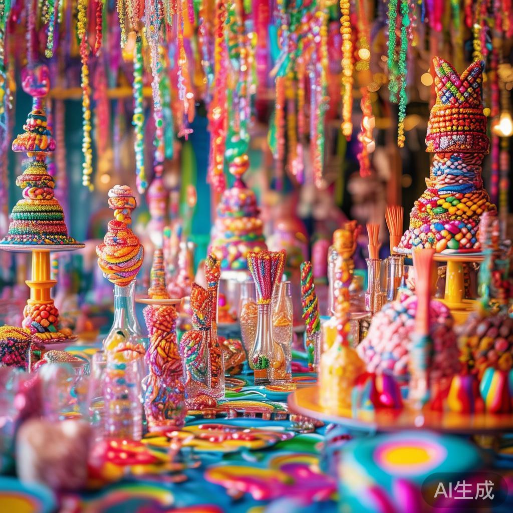 欢乐无比的长寿糖果派对:回忆甜蜜岁月的美好庆典 为了让甜蜜盛会更具吸引力,派对布置应当体现出欢乐与