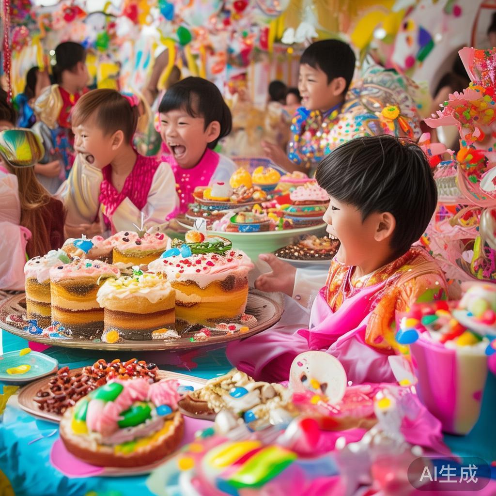 丰富多彩的主题活动带来愉悦体验
除了甜品展示，锦