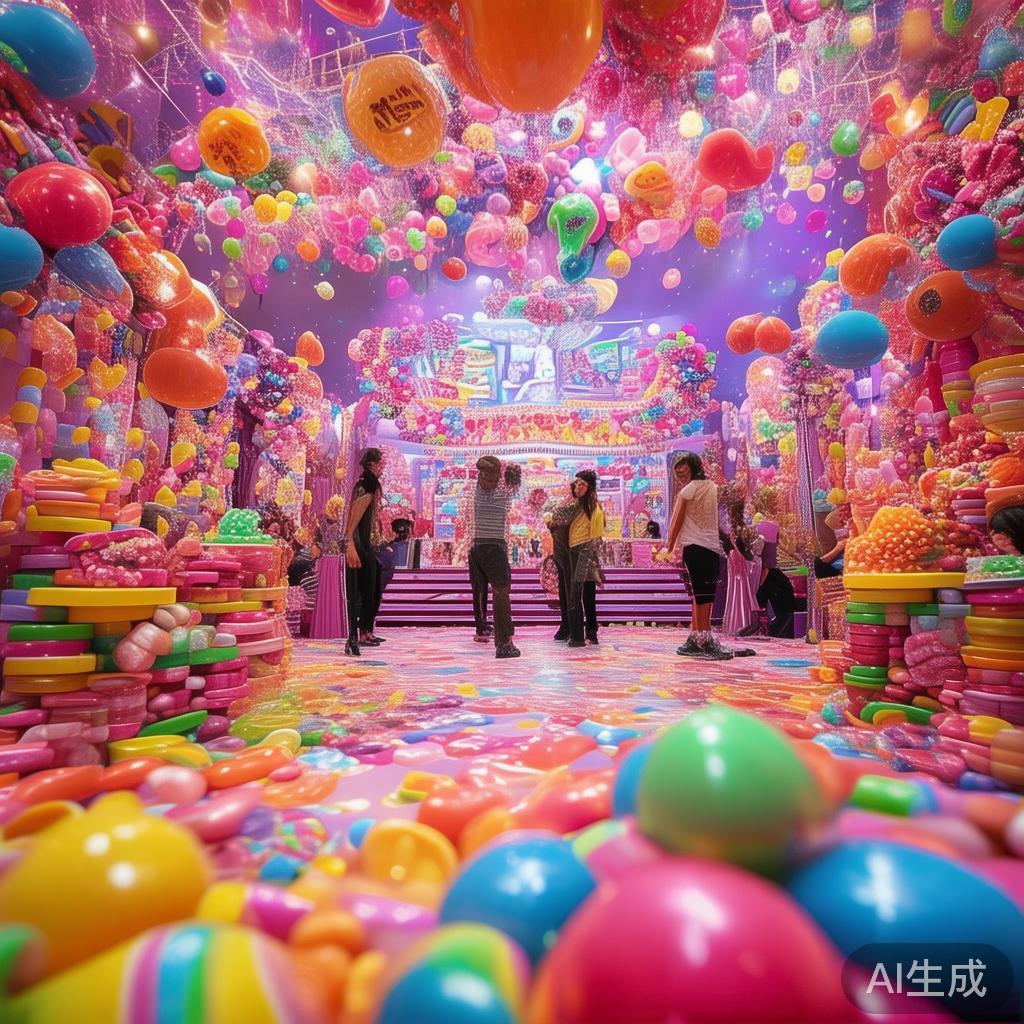 盛大精彩的顶级糖果派对盛会邀您共享欢乐时光，共度甜蜜欢乐盛宴
