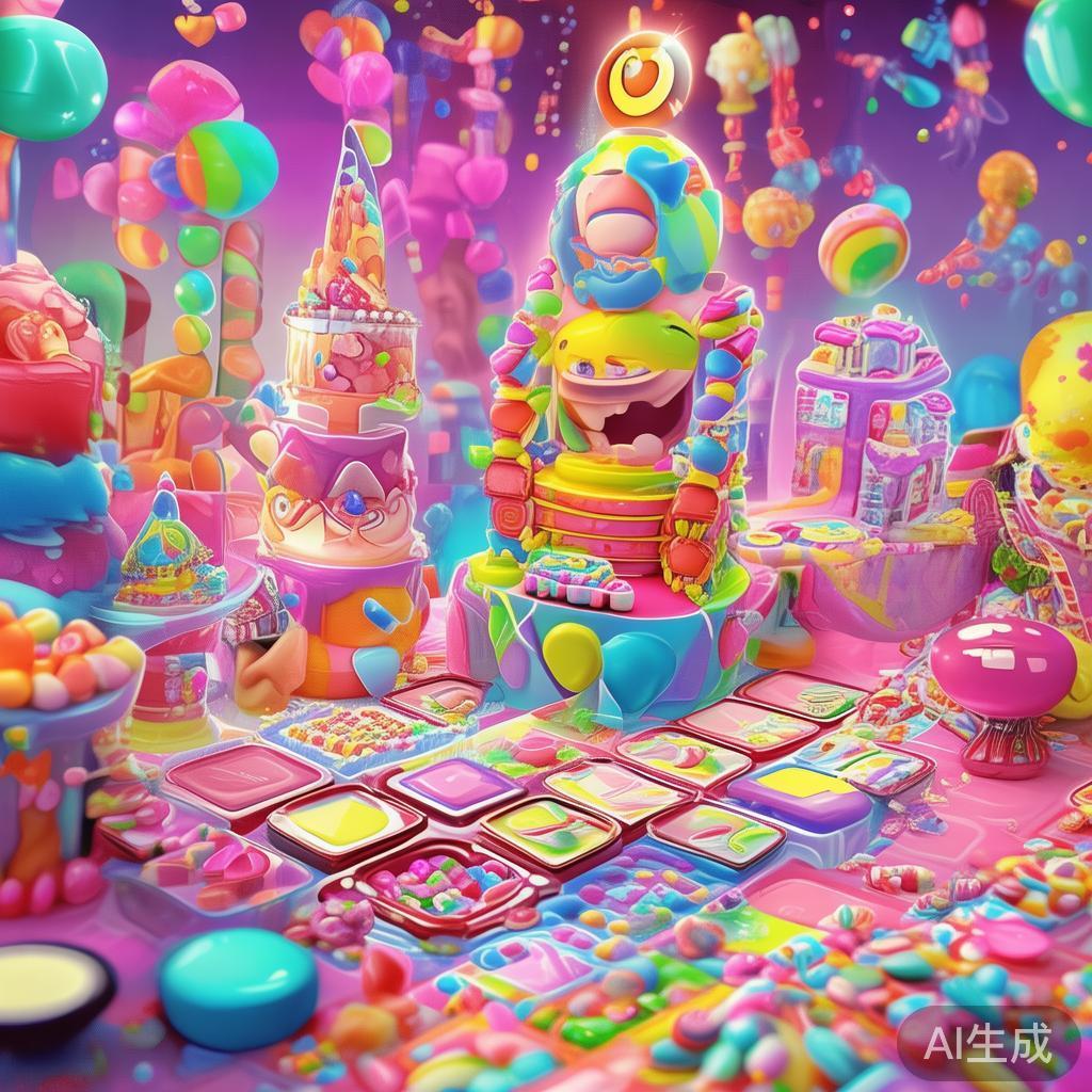 蛋仔派对糖果派：开启甜蜜欢乐的创意盛宴之旅